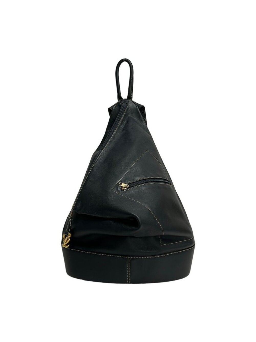Loewe Backpack Anton Dark Navy Leather